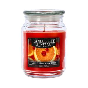 Candle-Lite Sunlit Mandarin Berry Jar Candle 510g